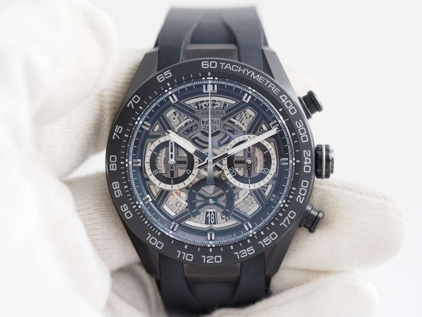 タグ・ホイヤー カレラ Like New Carrera Chronograph Extreme Sport CBU2080 Strap No Adjusted Please read all DESCRIPTION before purchase【*Credit cards cannot be used for purchases from overseas.】
