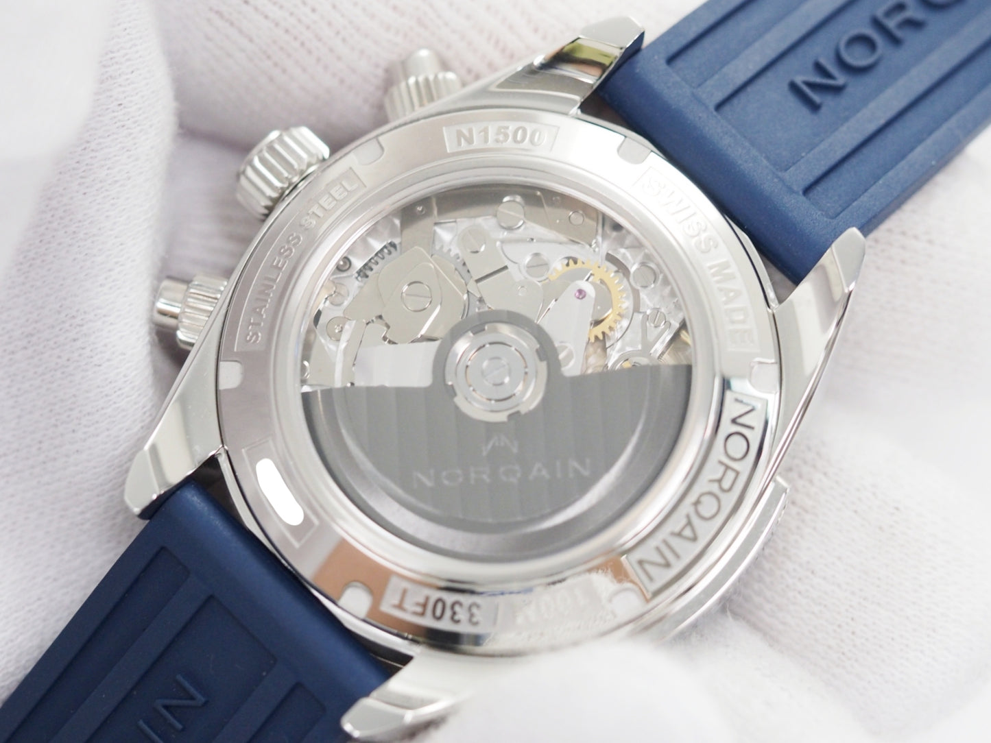 ノルケイン Like Unused Adventure Chrono Day/Date N1500.17S04.A01 Please read all DESCRIPTION before purchase【*Credit cards cannot be used for purchases from overseas.】