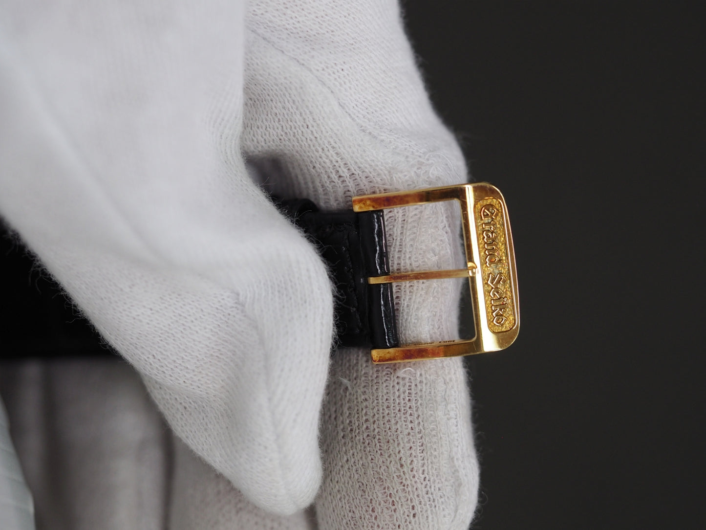 グランドセイコー SBGR002 9S51-0010 K18YG Buckle Please read all DESCRIPTION before purchase【*Credit cards cannot be used for purchases from overseas.】