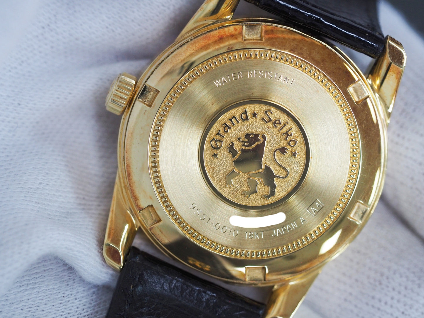 グランドセイコー SBGR002 9S51-0010 K18YG Buckle Please read all DESCRIPTION before purchase【*Credit cards cannot be used for purchases from overseas.】