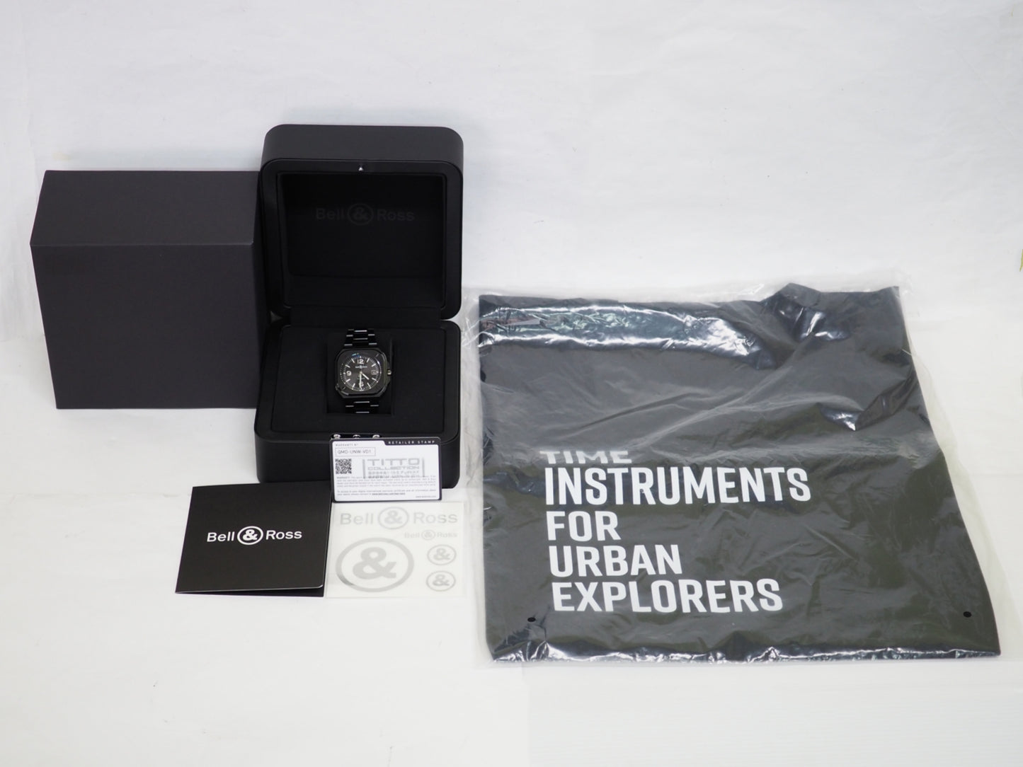 ベル&ロス BR 05 Unused watch in New condition Br 05 Black BR05A Brand New condition【*Credit cards cannot be used for purchases from overseas.】