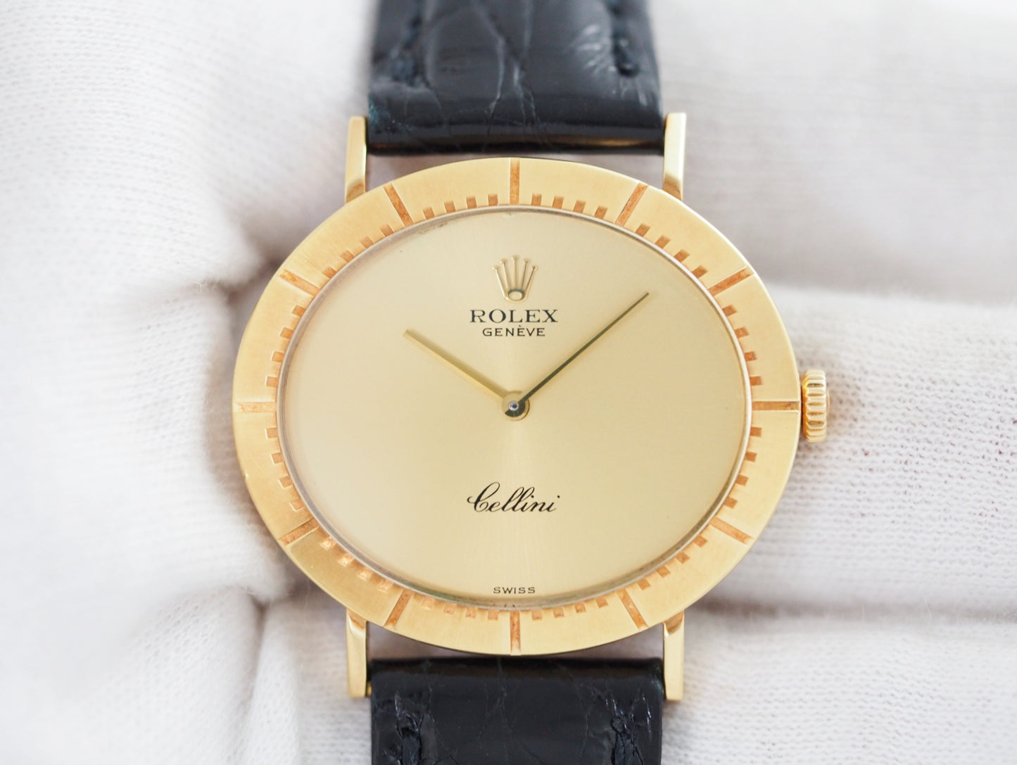 ロレックス チェリーニ Cellini 4083 Serial 437 Please read all DESCRIPTION before purchase【*Credit cards cannot be used for purchases from overseas.】