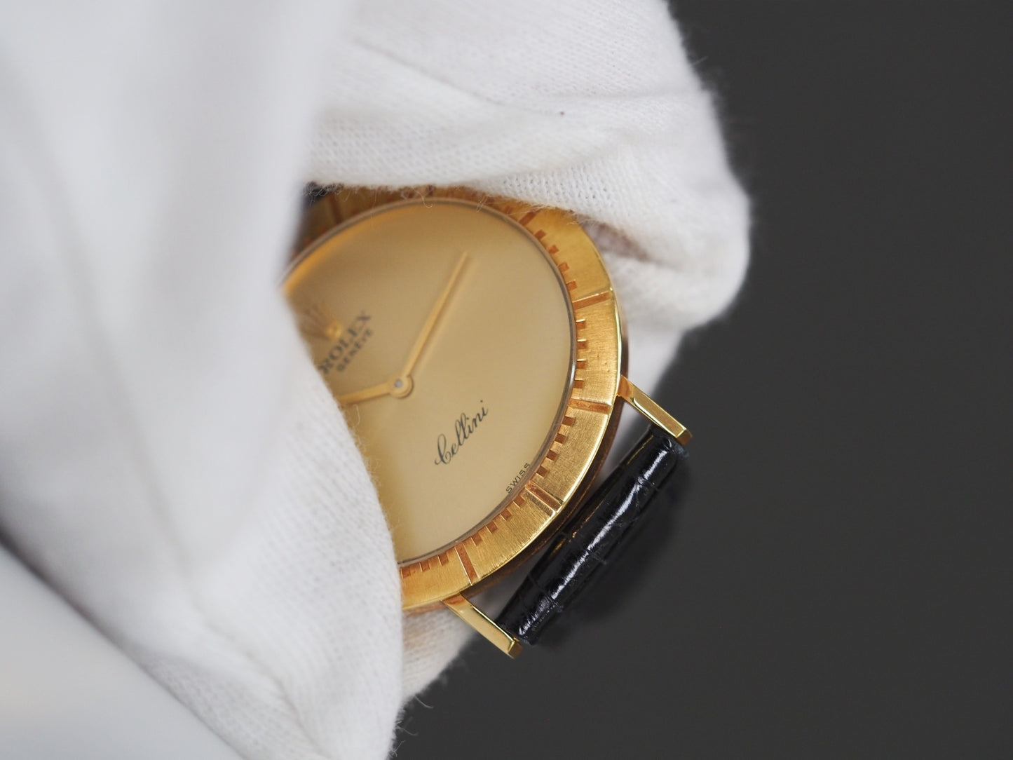 ロレックス チェリーニ Cellini 4083 Serial 437 Please read all DESCRIPTION before purchase【*Credit cards cannot be used for purchases from overseas.】