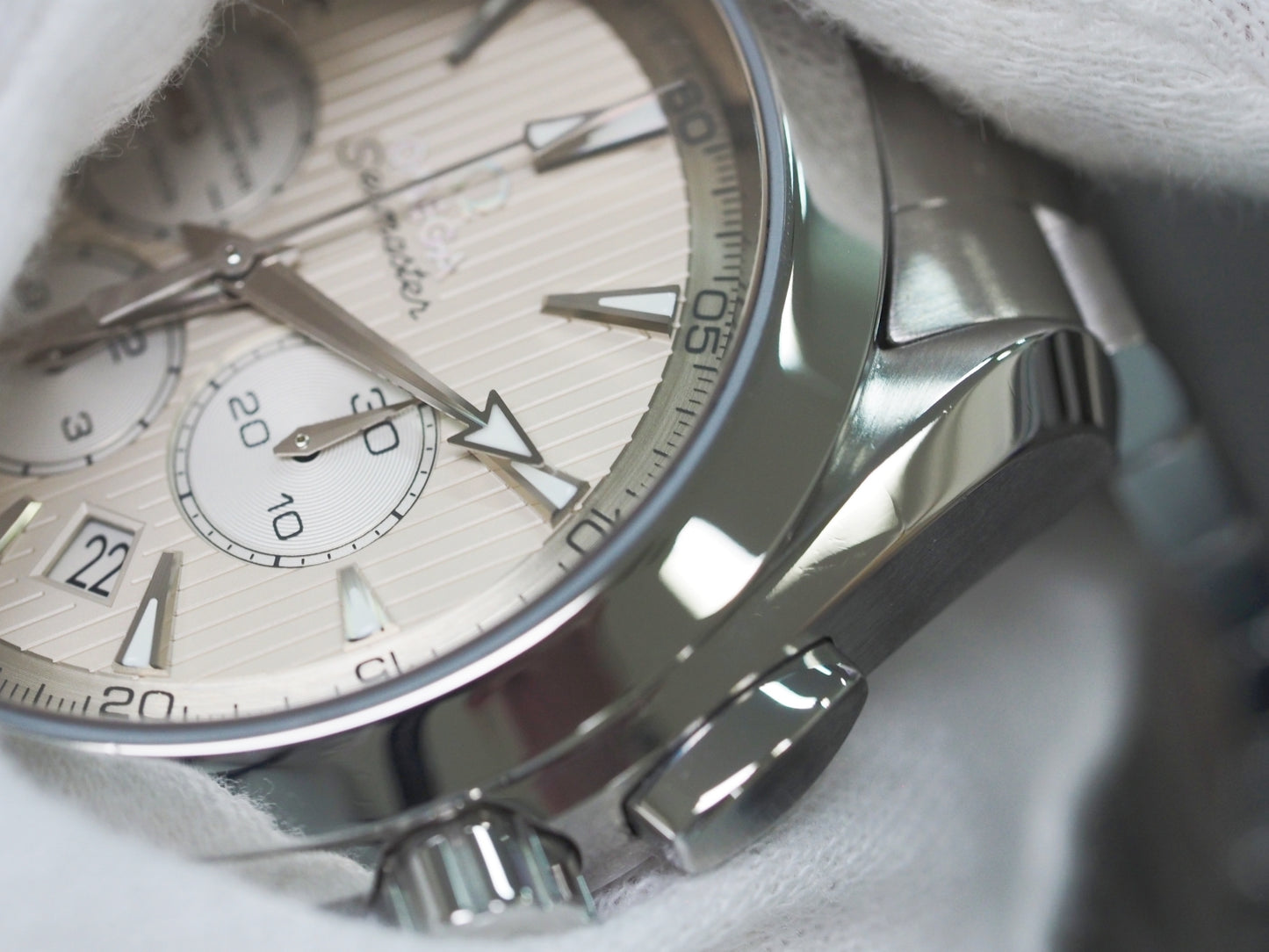 オメガ シーマスター アクアテラ Seamaster Aqua Terra 231.10.44.50.09.001 Please read all DESCRIPTION before purchase【*Credit cards cannot be used for purchases from overseas.】