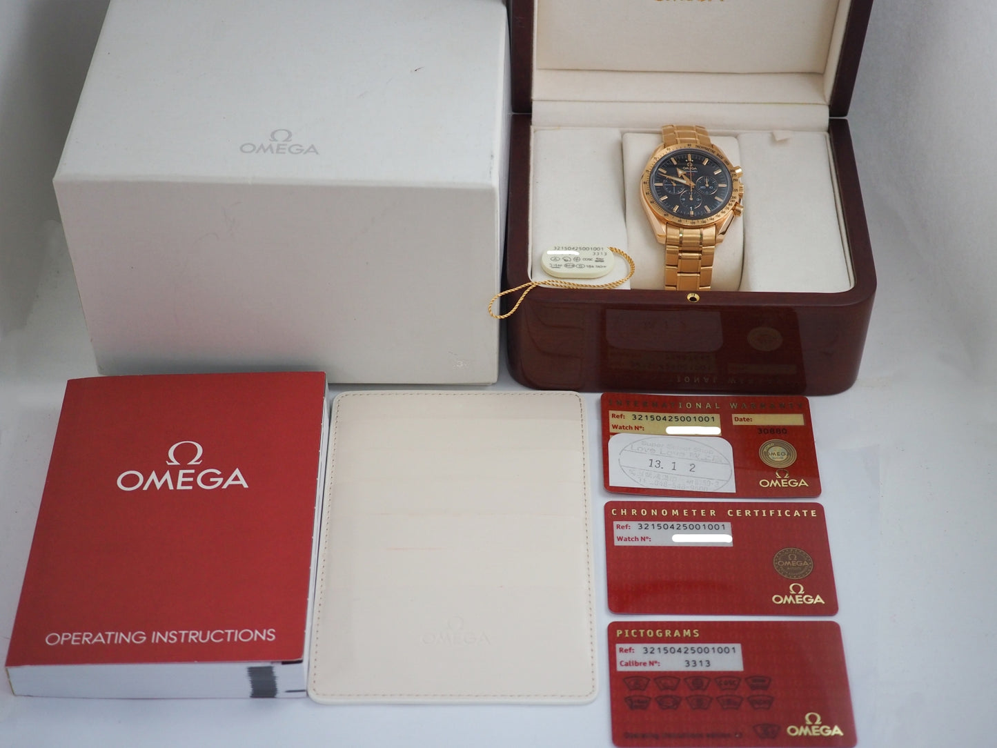 オメガ スピードマスター ブロード アロー Speedmaster Broad Arrow 321.50.42.50.01.001 Please read all DESCRIPTION before purchase【*Credit cards cannot be used for purchases from overseas.】