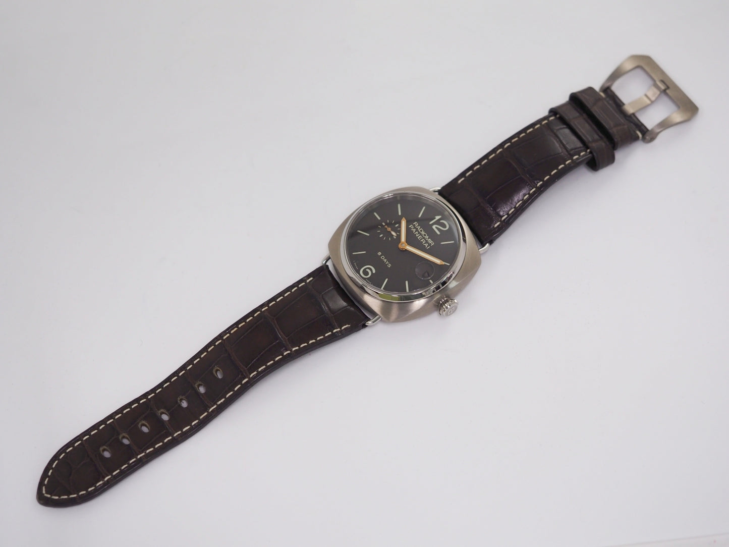 パネライ ラジオミール8デイズ Radiomir 8 Days PAM00346 Number P Dial color is more like grey Please read all DESCRIPTION before purchase【*Credit cards cannot be used for purchases from overseas.】