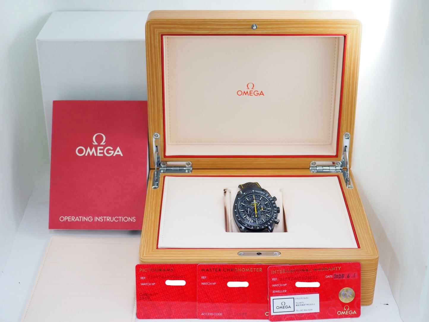 オメガ Speedmaster Like New Dark Side Of The Moon Apollo 8 Speedmaster 310.92.44.50.01.001 Please read all DESCRIPTION before purchase【*Credit cards cannot be used for purchases from overseas.】