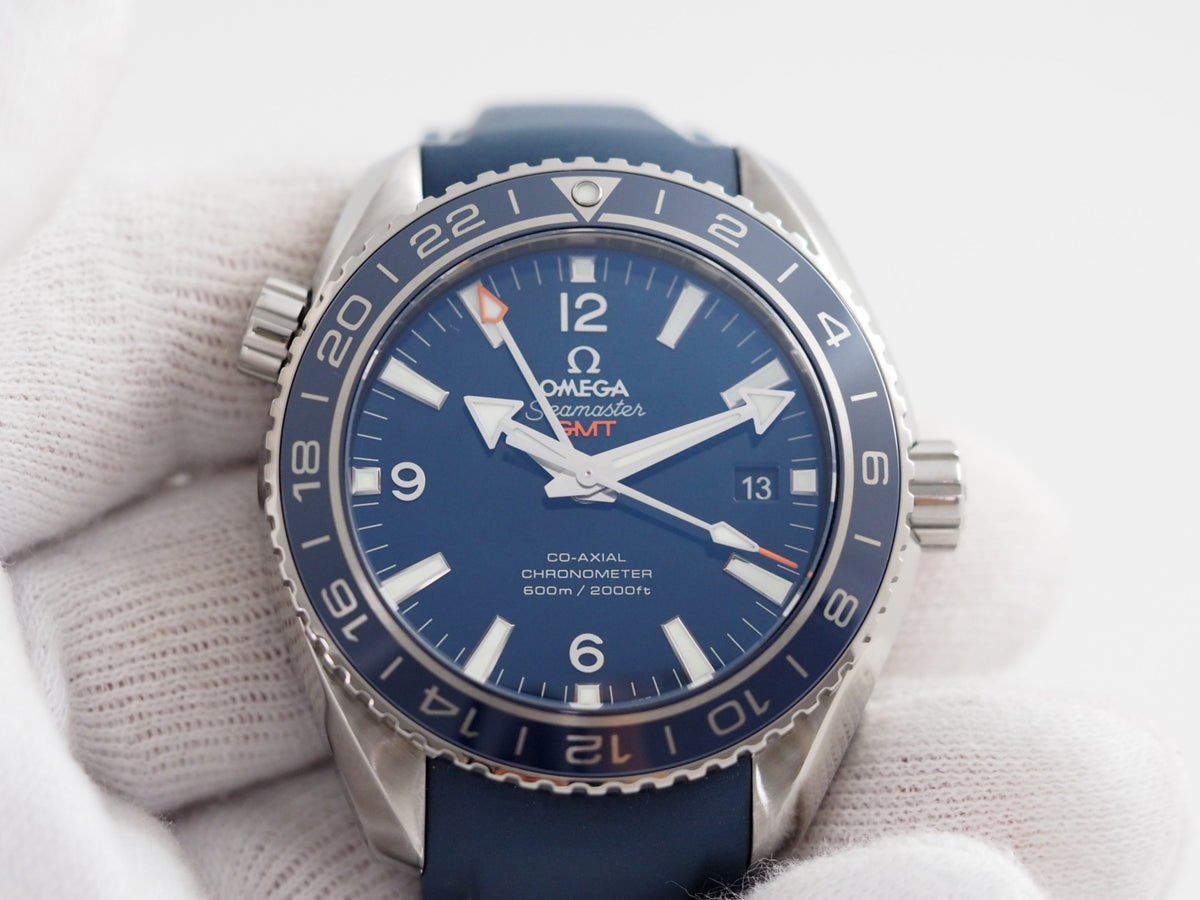 オメガ シーマスター プラネット オーシャン Seamaster Planet Ocean GMT 232.92.44.22.03.001 Please read all DESCRIPTION before purchase【*Credit cards cannot be used for purchases from overseas.】