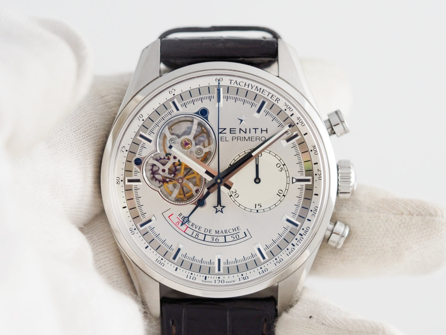 ゼニス クロノマスター El Primero Chronomaster Power Reserve 03.2080.4021 Please read all DESCRIPTION before purchase【*Credit cards cannot be used for purchases from overseas.】