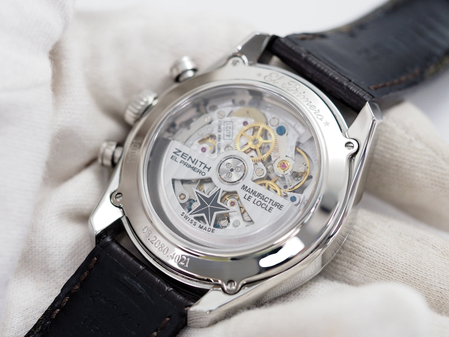 ゼニス クロノマスター El Primero Chronomaster Power Reserve 03.2080.4021 Please read all DESCRIPTION before purchase【*Credit cards cannot be used for purchases from overseas.】
