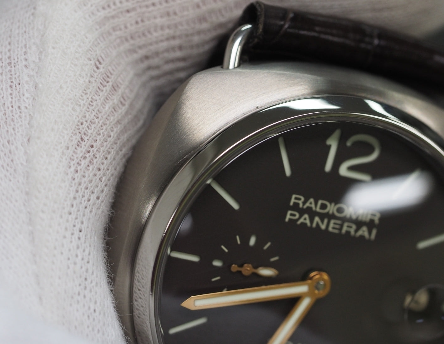 パネライ ラジオミール8デイズ Radiomir 8 Days PAM00346 Number P Dial color is more like grey Please read all DESCRIPTION before purchase【*Credit cards cannot be used for purchases from overseas.】