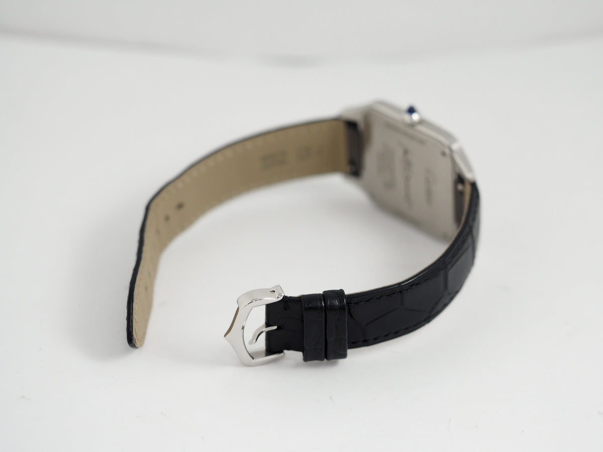 カルティエ サントス デュモン Santos Dumont Black Lacquer WSSA0046 【*Credit cards cannot be used for purchases from overseas.】