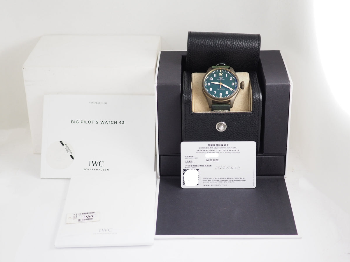 アイ・ダブリュー・シー ビッグパイロット Big Pilot's Watch 43 Spitfire IW329702 Please read all DESCRIPTION before purchase【*Credit cards cannot be used for purchases from overseas.】