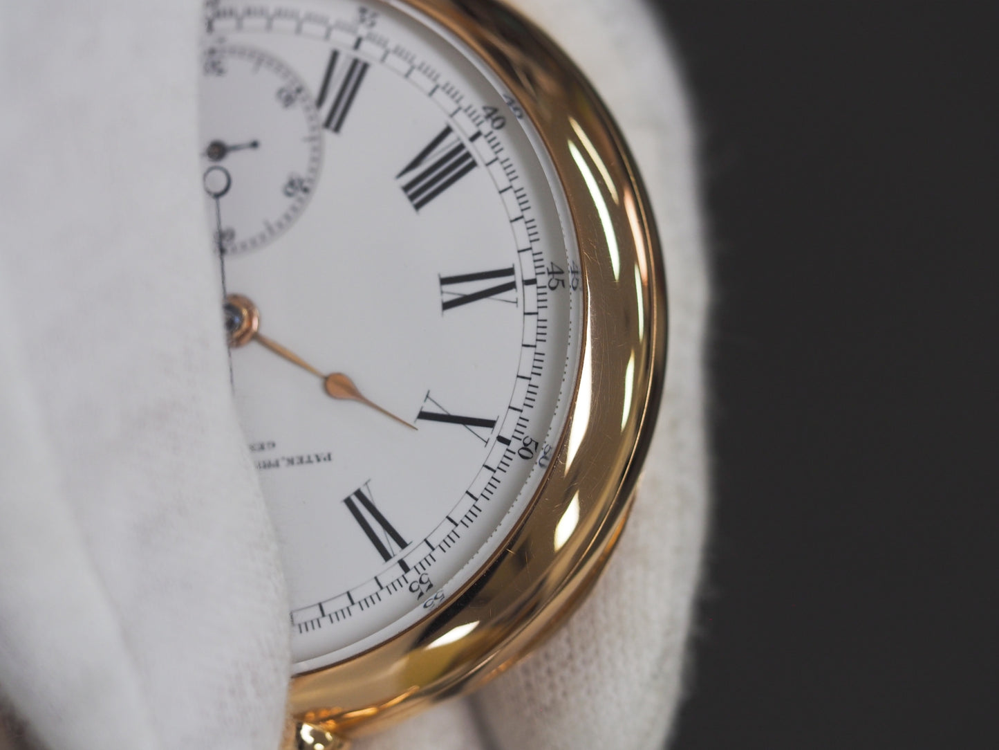 パテック フィリップ 懐中時計 With archive K18 Pocket Watch Chronograph Please read all DESCRIPTION before purchase【*Credit cards cannot be used for purchases from overseas.】