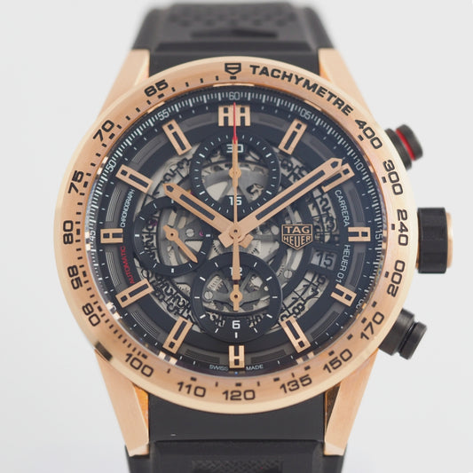 タグ・ホイヤー カレラ キャリバー ホイヤー 01 Carrera Calibre Heuer 01 CAR205B【*Credit cards cannot be used for purchases from overseas.】