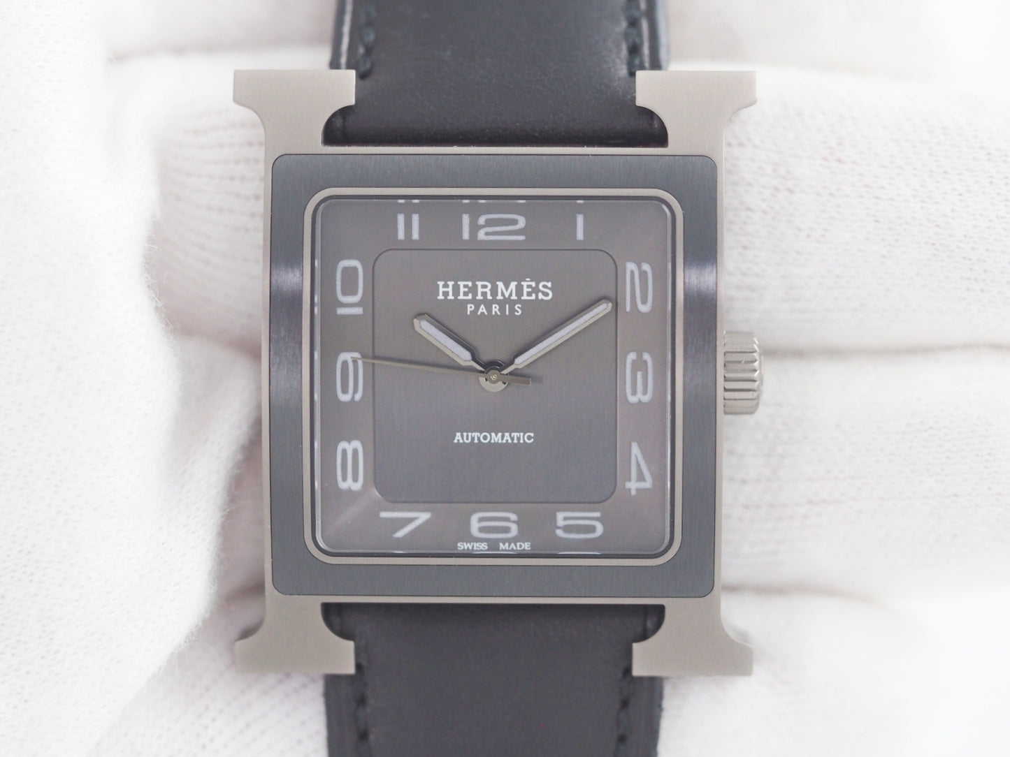 エルメス Unused H Watch HH5.841 Please read all DESCRIPTION before purchase【*Credit cards cannot be used for purchases from overseas.】