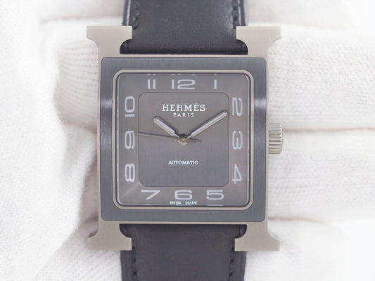 エルメス Unused H Watch HH5.841 Please read all DESCRIPTION before purchase【*Credit cards cannot be used for purchases from overseas.】