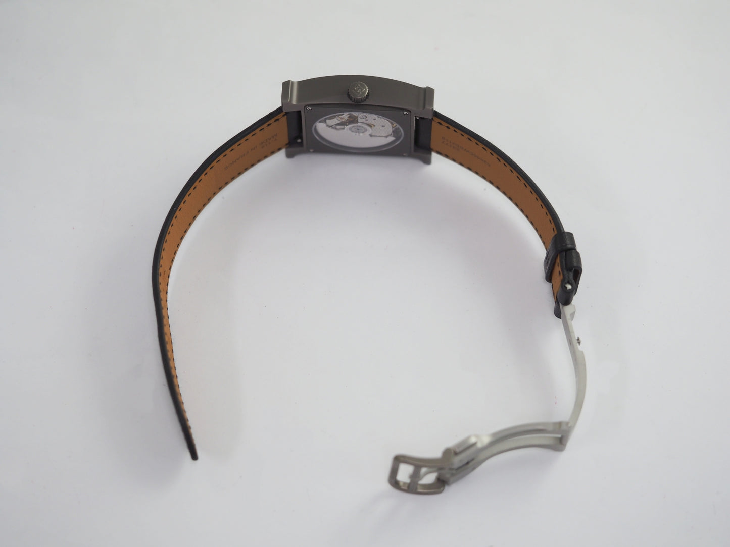 エルメス Unused H Watch HH5.841 Please read all DESCRIPTION before purchase【*Credit cards cannot be used for purchases from overseas.】