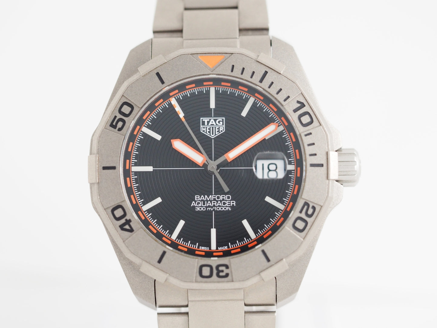 タグ・ホイヤー アクアレーサー 300M Top Condition Bamford Limited Edition Aquaracer WAY208F Please read all DESCRIPTION before purchase【*Credit cards cannot be used for purchases from overseas.】