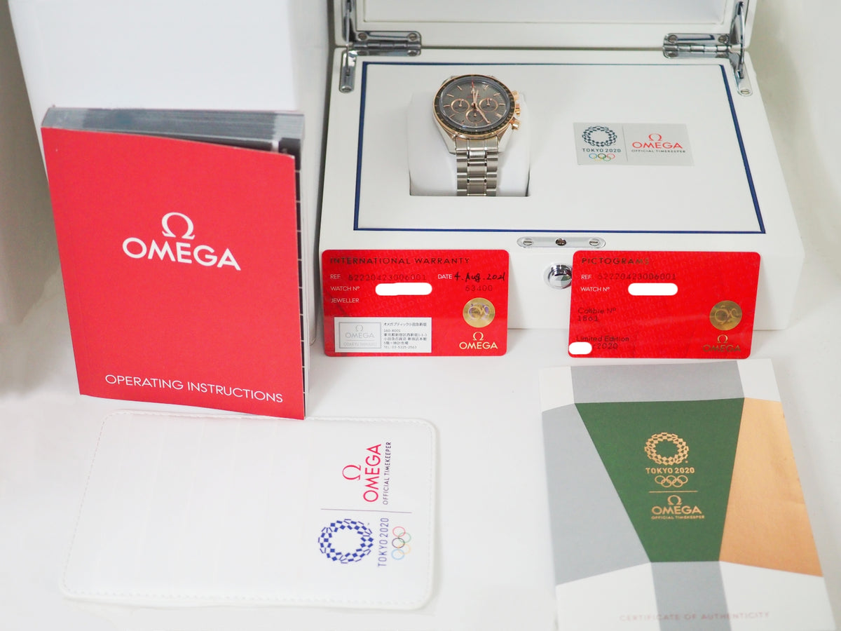 オメガ スピードマスター プロフェッショナル Speedmaster Tokyo Olympia 522.20.42.30.06.001 Full Links Please read all DESCRIPTION before purchase【*Credit cards cannot be used for purchases from overseas.】