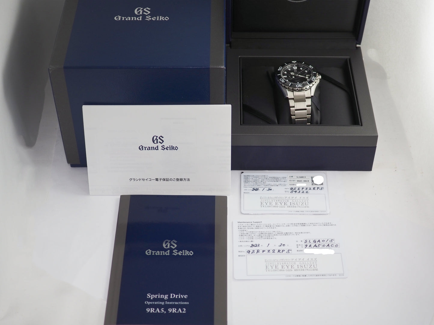 グランドセイコー エボリューション 9 Evolution 9 Collection SLGA015 9RA5-0AC0 Please read all DESCRIPTION before purchase【*Credit cards cannot be used for purchases from overseas.】