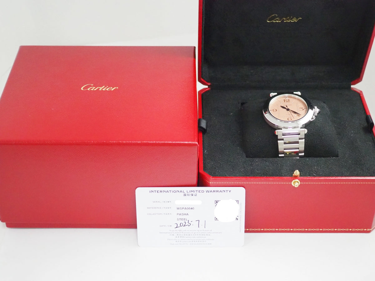 Cartier Pasha WSPA0040 Full Links Please read all DESCRIPTION before purchase【*Credit cards cannot be used for purchases from overseas.】