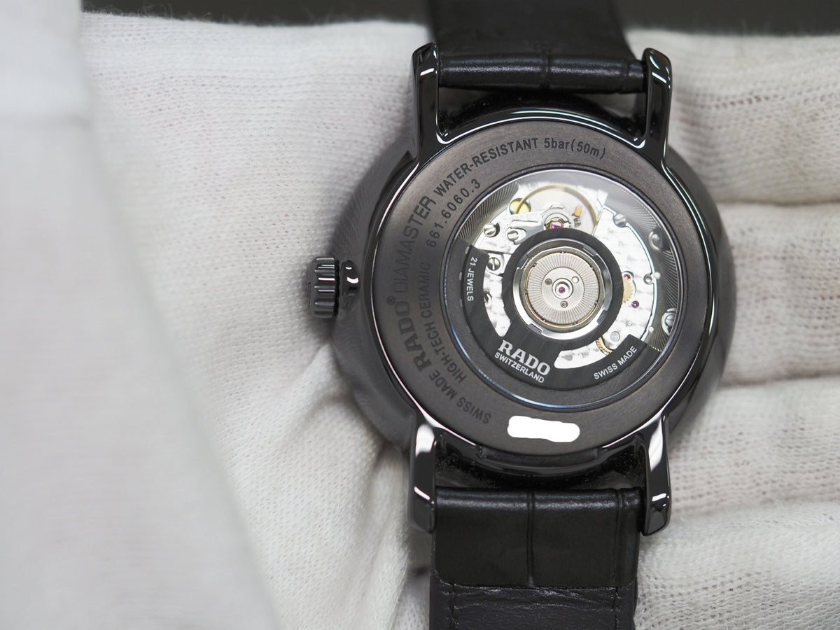 Rado Diamaster Unused Diamaster XI Automatic R14060156 Please read all DESCRIPTION before purchase【*Credit cards cannot be used for purchases from overseas.】