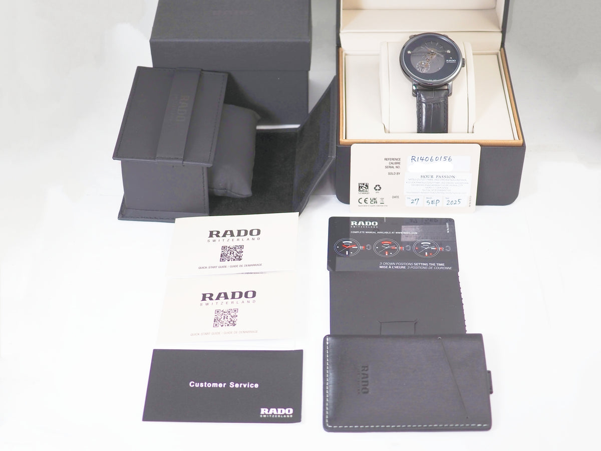 Rado Diamaster Unused Diamaster XI Automatic R14060156 Please read all DESCRIPTION before purchase【*Credit cards cannot be used for purchases from overseas.】