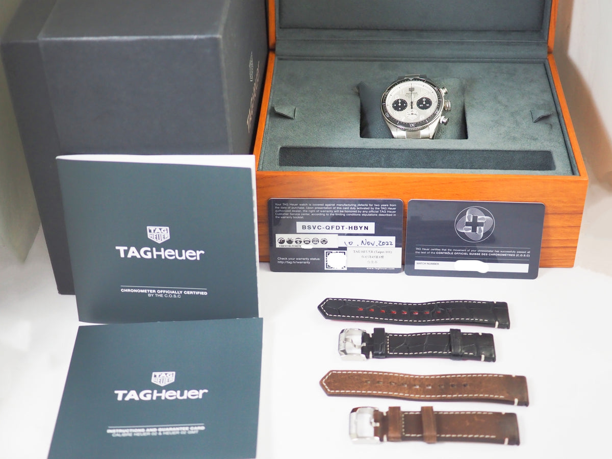 TAG Heuer Autavia 60th Anniversary Flyback Chronograph CBE511B Please read all DESCRIPTION before purchase【*Credit cards cannot be used for purchases from overseas.】