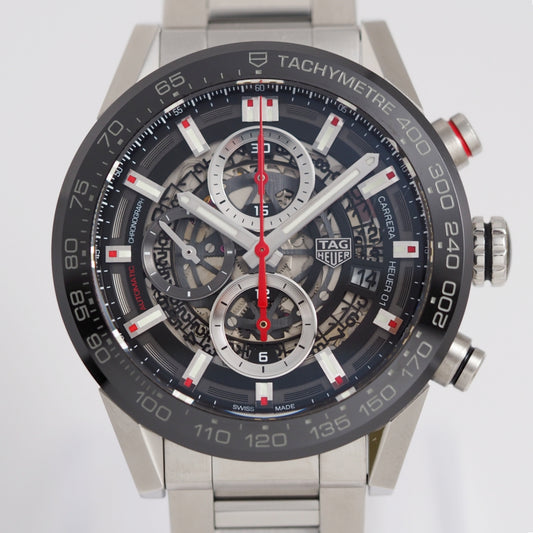 タグ・ホイヤー カレラ キャリバー ホイヤー 01 Carrera Calibre Heuer01 CAR201V【*Credit cards cannot be used for purchases from overseas.】