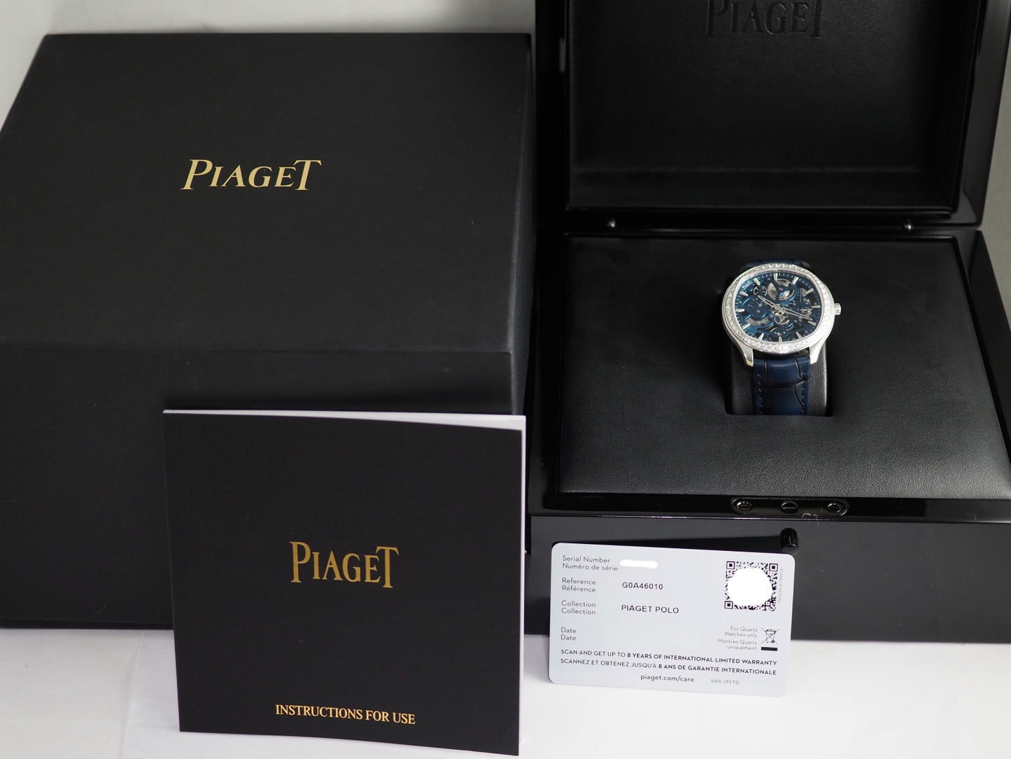 ピアジェ ポロ Like New Piaget Polo Skeleton G0A46010 Please read all DESCRIPTION before purchase【*Credit cards cannot be used for purchases from overseas.】