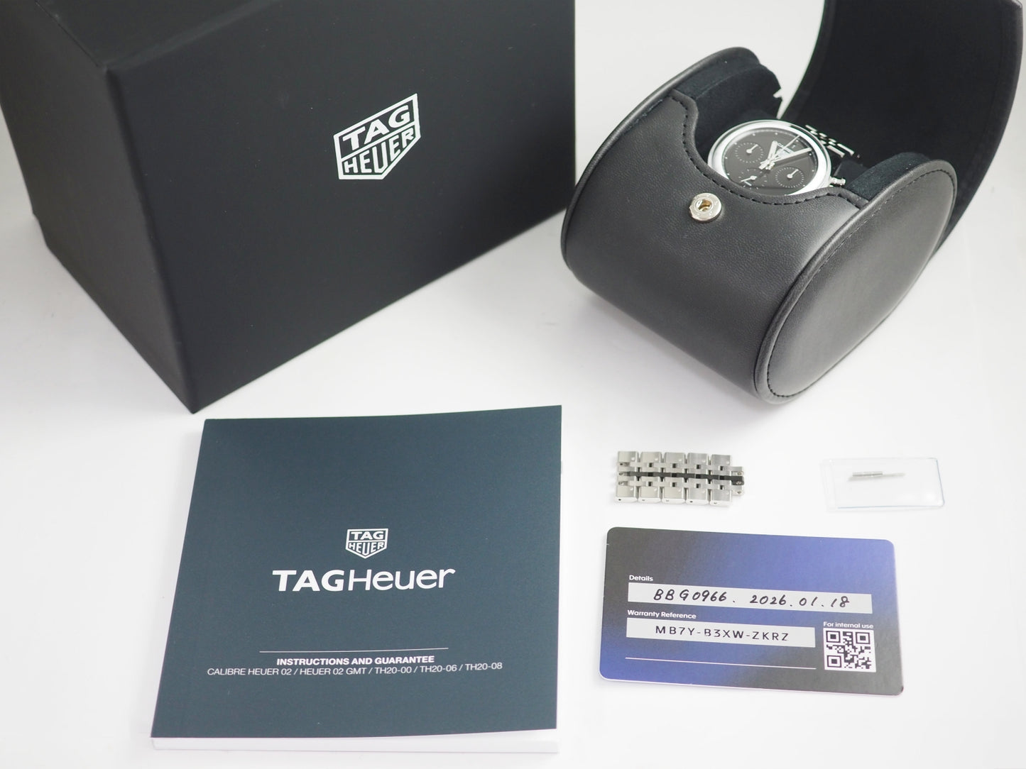 タグ・ホイヤー Top Condition Carrera Chronograph X Fragment Limited Edition CBS221B Full links Please read all DESCRIPTION before purchase【*Credit cards cannot be used for purchases from overseas.】