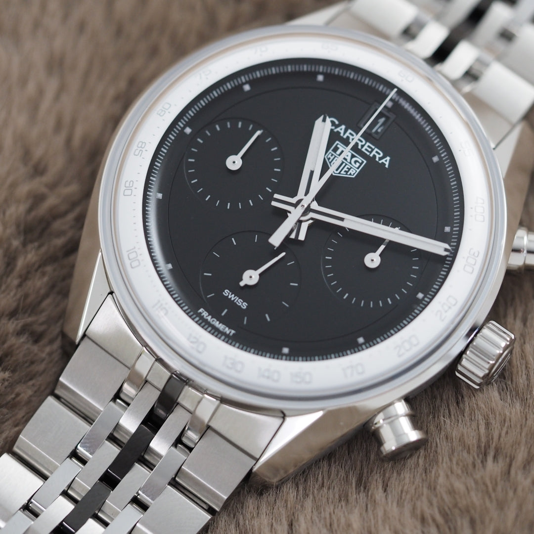 タグ・ホイヤー Top Condition Carrera Chronograph X Fragment Limited Edition CBS221B Full links Please read all DESCRIPTION before purchase【*Credit cards cannot be used for purchases from overseas.】