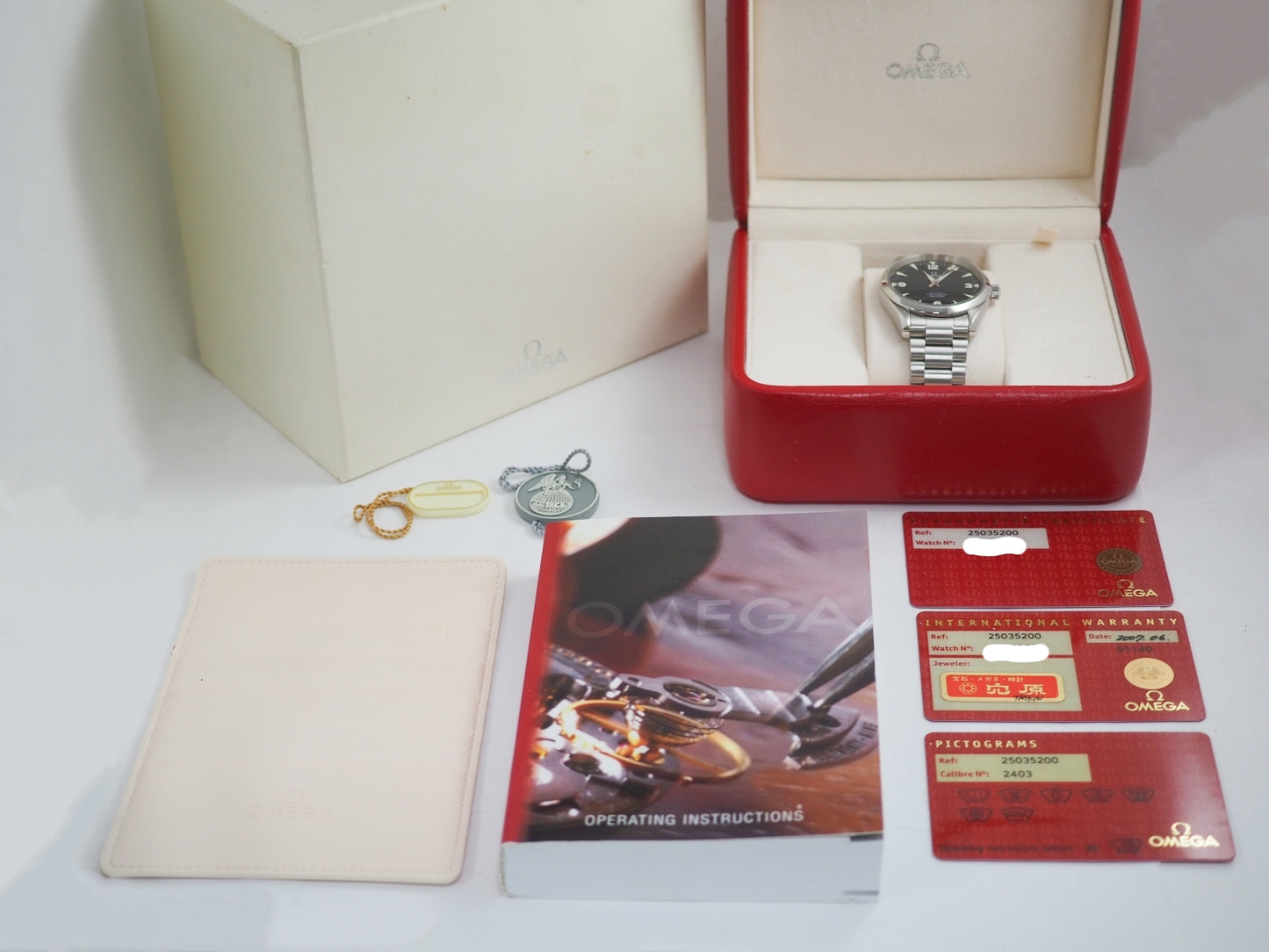 オメガ シーマスター レイルマスター Seamaster Railmaster 2503.52 Full Links Please read all DESCRIPTION before purchase【*Credit cards cannot be used for purchases from overseas.】