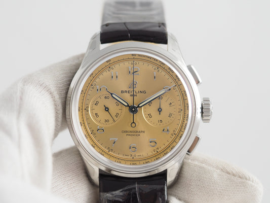 Breitling Unused Premier B09 Chronograph AB0930 Please read all DESCRIPTION before purchase [*Credit cards cannot be used for purchases from overseas.]