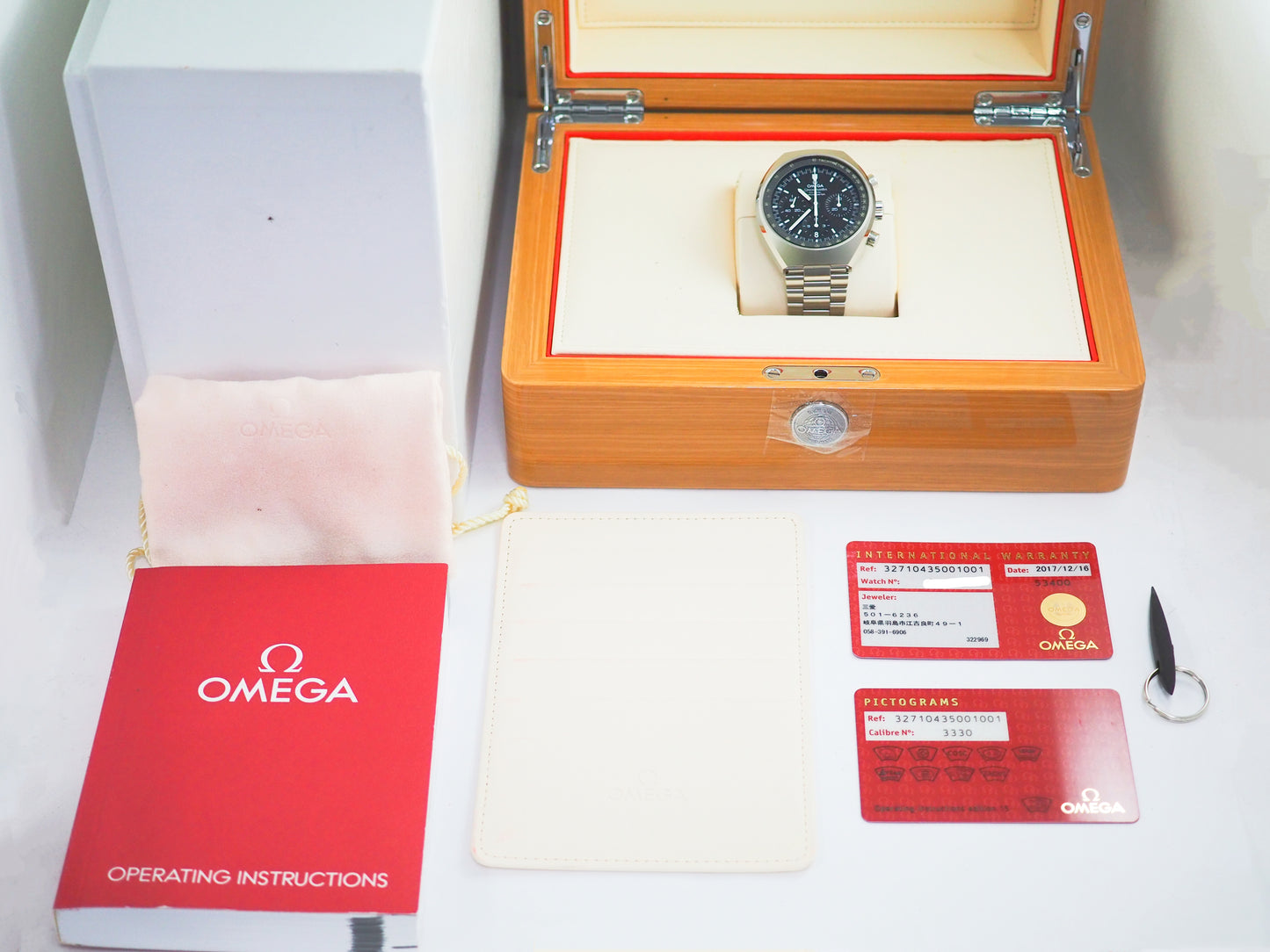 オメガ スピードマスター マーク II Speedmaster Mark II 327.10.43.50.01.001 Full Links Please read all DESCRIPTION before purchase【*Credit cards cannot be used for purchases from overseas.】