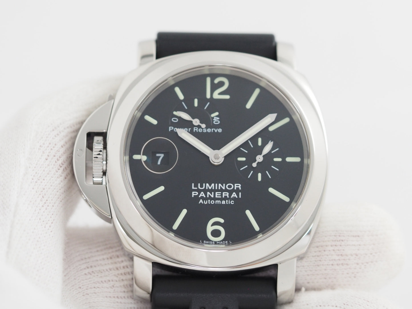 Panerai Luminor Power Reserve Left PAM00123 F series Please read the entire DESCRIPTION before purchase. [Credit cards cannot be used for purchases from overseas.]