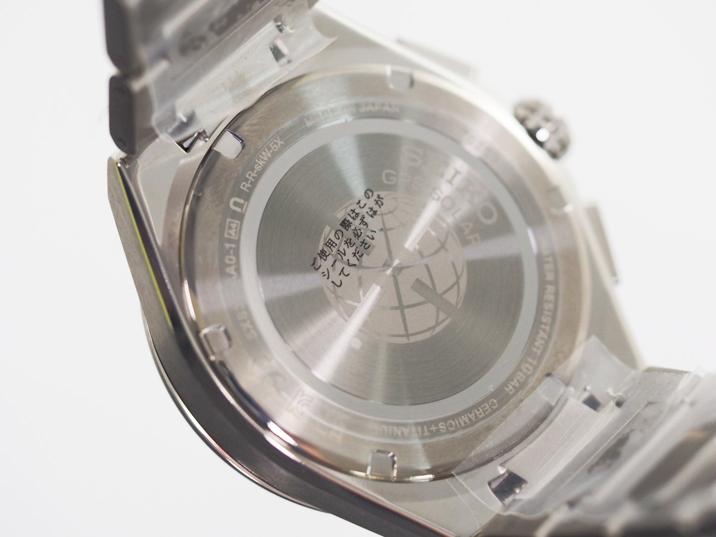 セイコー Chronograph New Condition Dual Time Chronograph Satellite Radio SBXC153 5X83-0AA0-1 Please read all DESCRIPTION before purchase【*Credit cards cannot be used for purchases from overseas.】