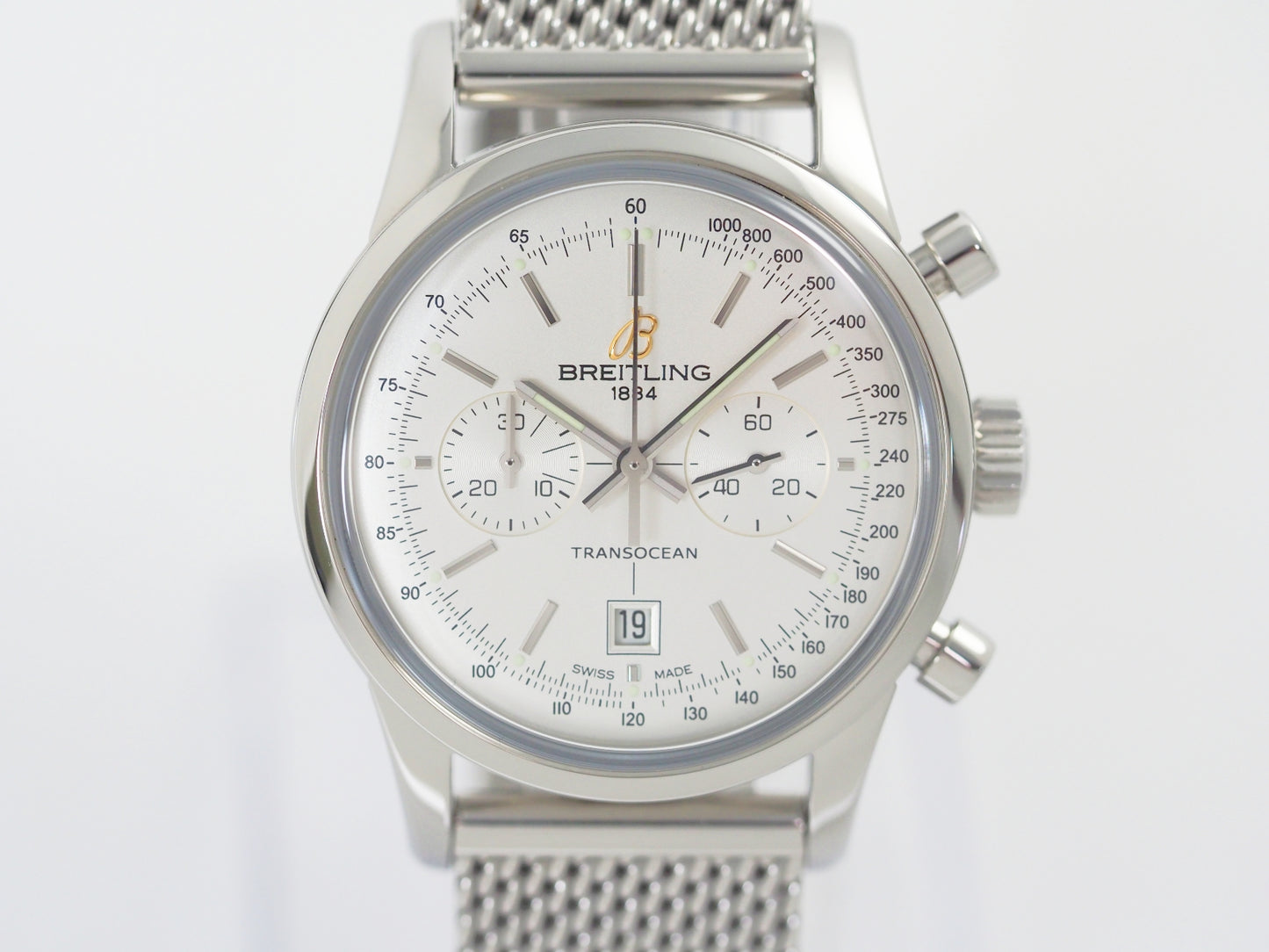 ブライトリング トランスオーシャン クロノグラフ 38 Transocean Chronograph 38 A41310 Please read all DESCRIPTION before purchase【*Credit cards cannot be used for purchases from overseas.】