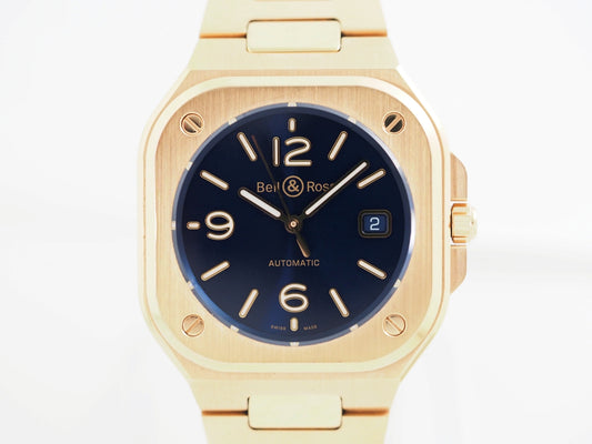 Bell & Ross BR 05 Blue Gold BR05A-BLU-PG Please read all DESCRIPTION before purchase [*Credit cards cannot be used for purchases from overseas.]