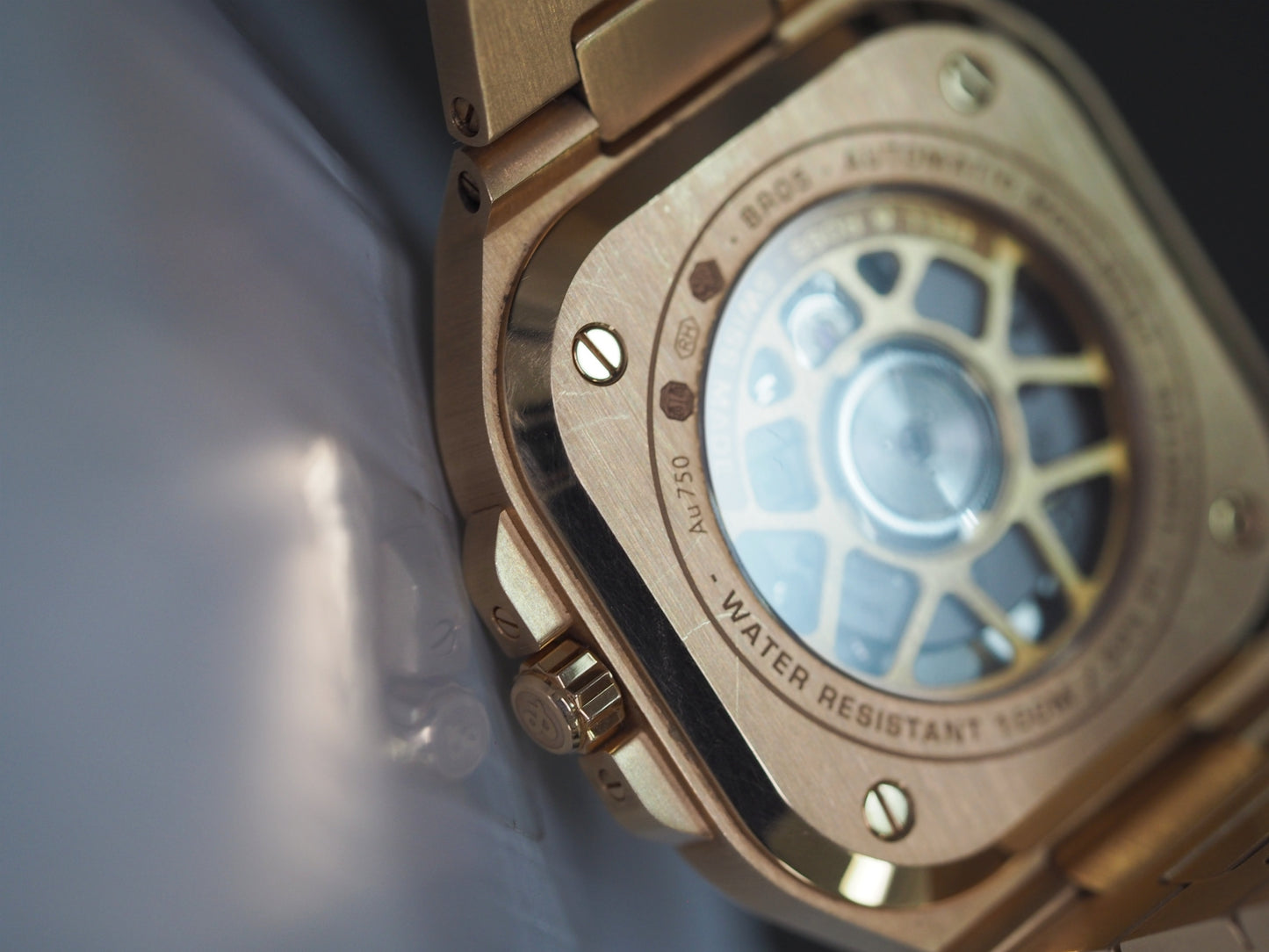 ベル&ロス BR 05 Blue Gold BR05A-BLU-PG Please read all DESCRIPTION before purchase【*Credit cards cannot be used for purchases from overseas.】